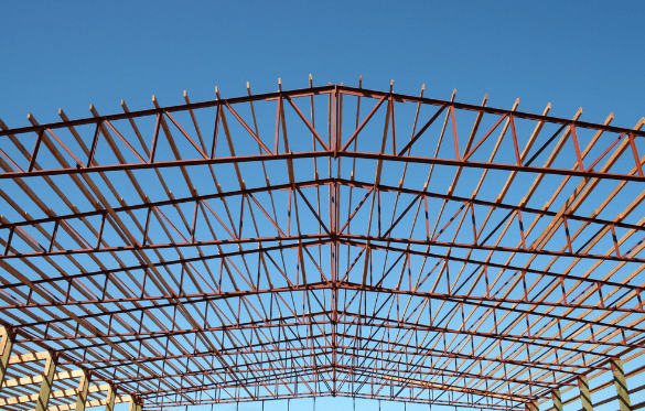 Steel industrial Truss structures